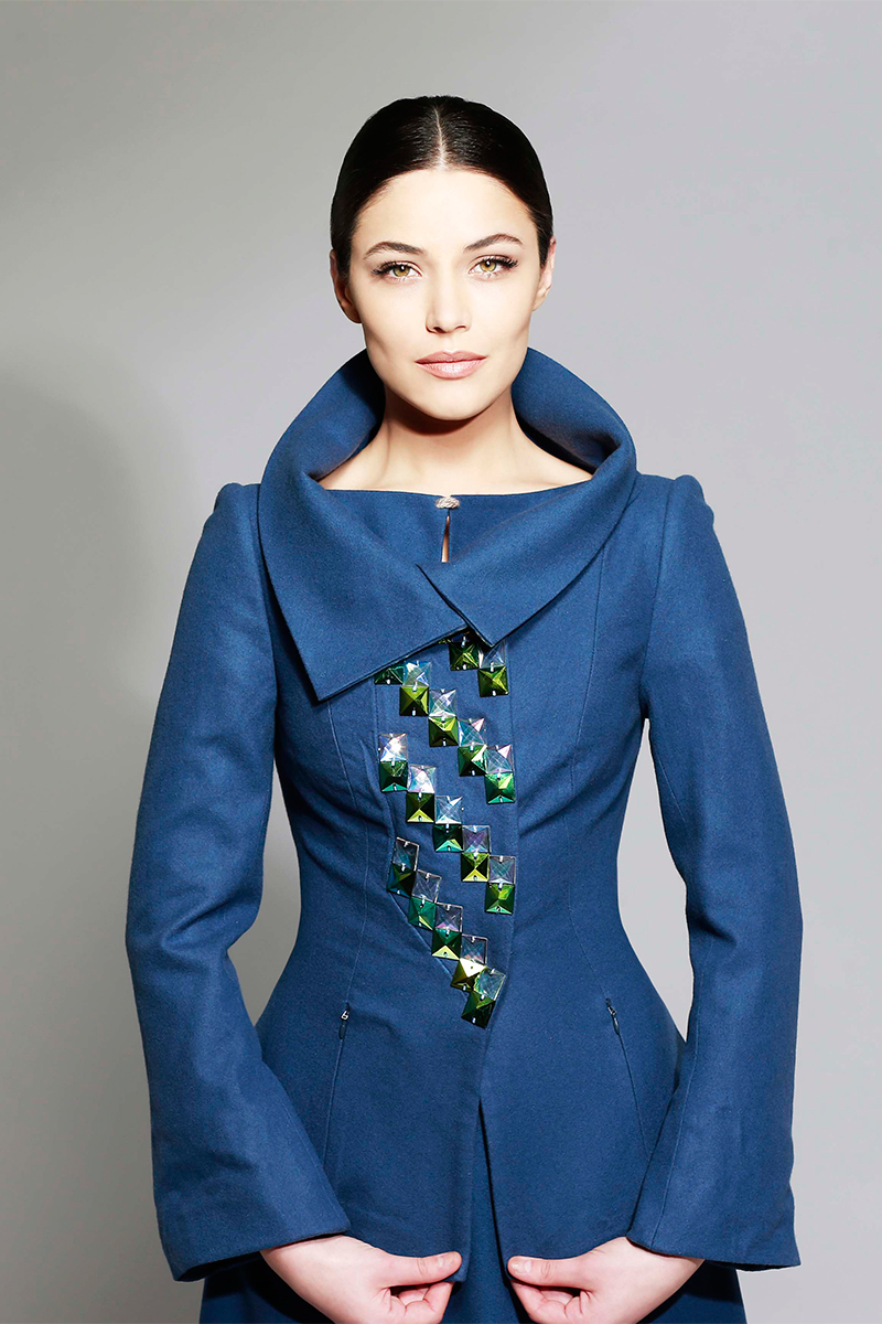 BLUE COUTURE JACKET