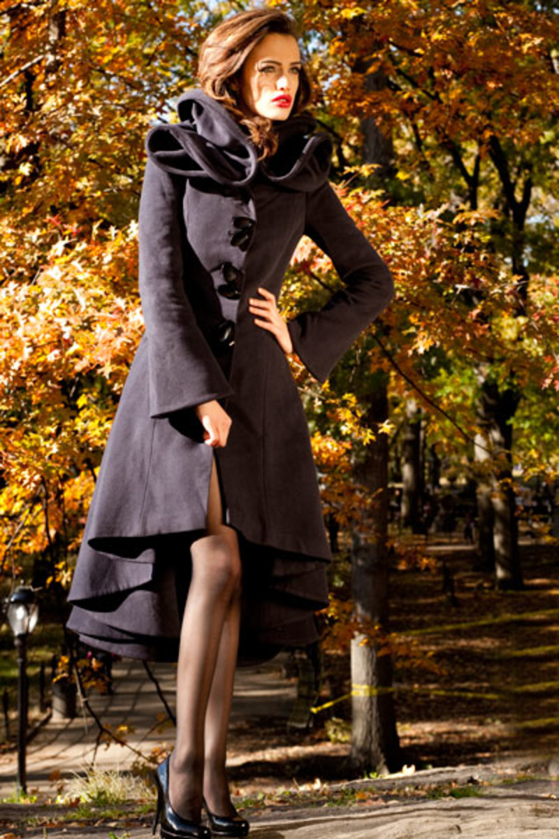 NAVY COAT
